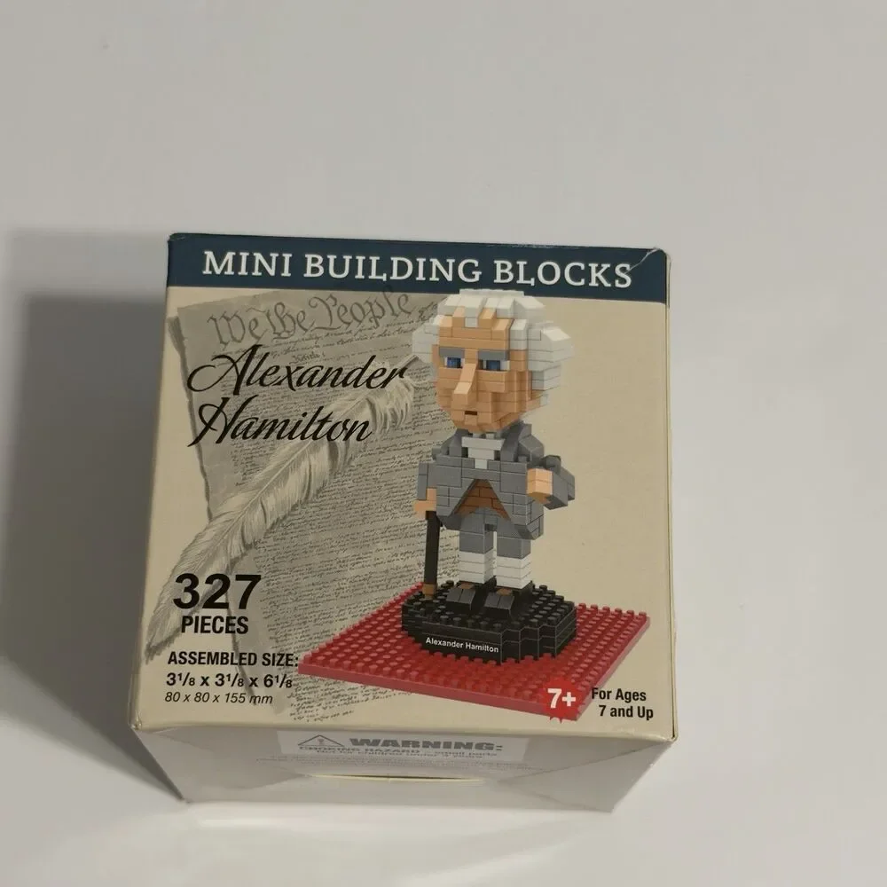 MINI BUILDING BLOCKS We the People Alexander Hamilton